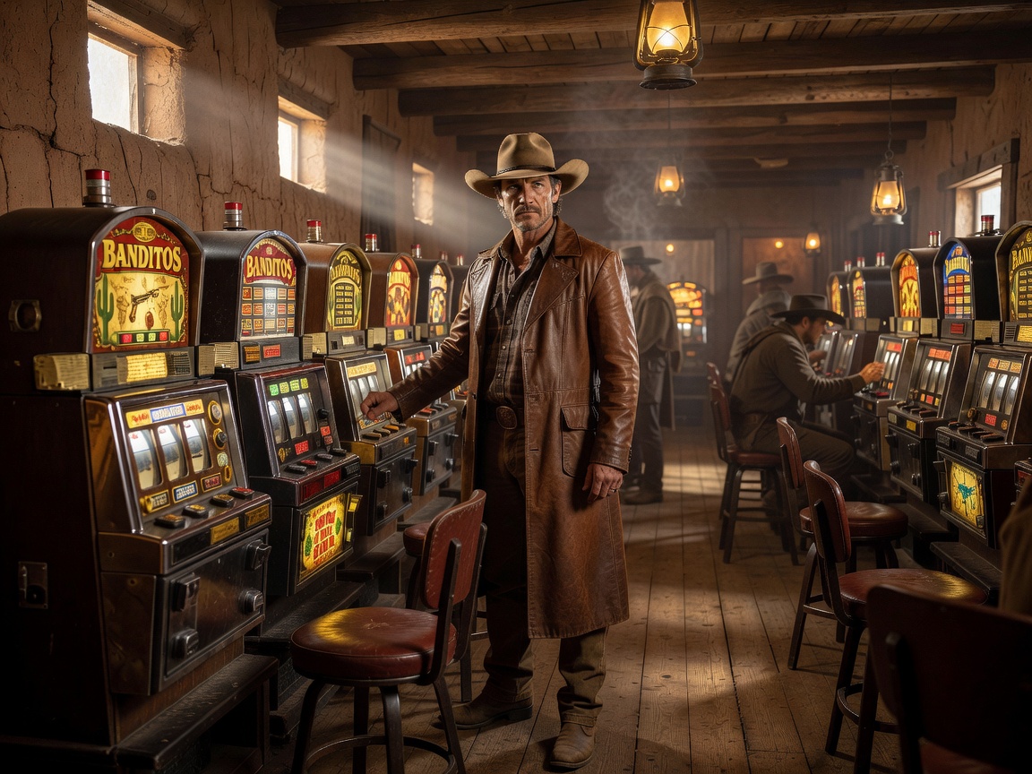 Banditos Slot Western Desert Casino Atmosphere